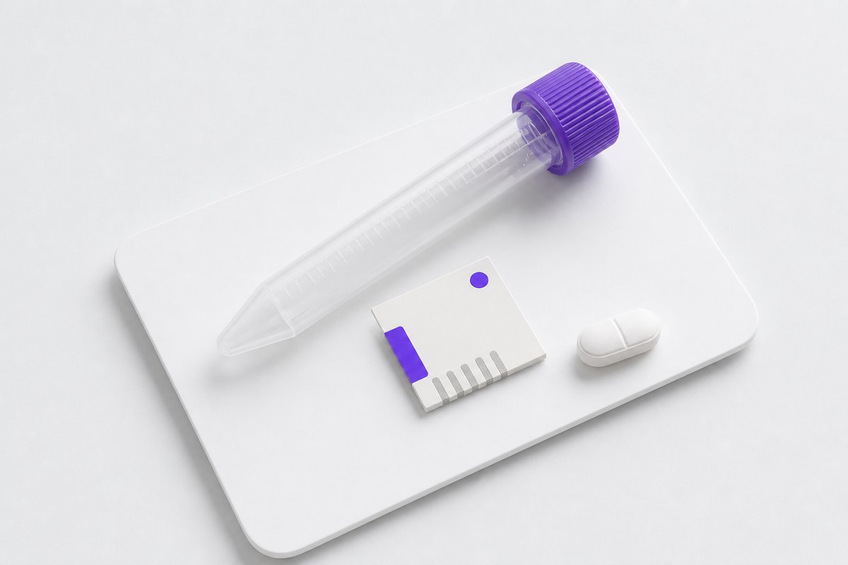 Potassium lab chip with Hypernil-style tablet